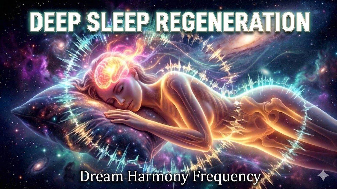 Deep Sleep Regeneration | 432HZ + Alpha Healing Soundscape