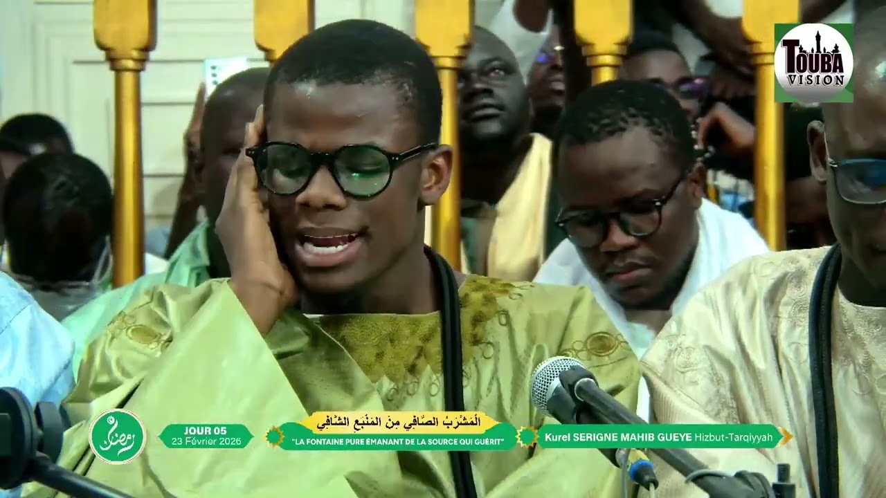 Intégrale Kourel S. Mayib Gueye HT Residence  Mashrabu’ çâfî J/5 Ramadan 2026: Al