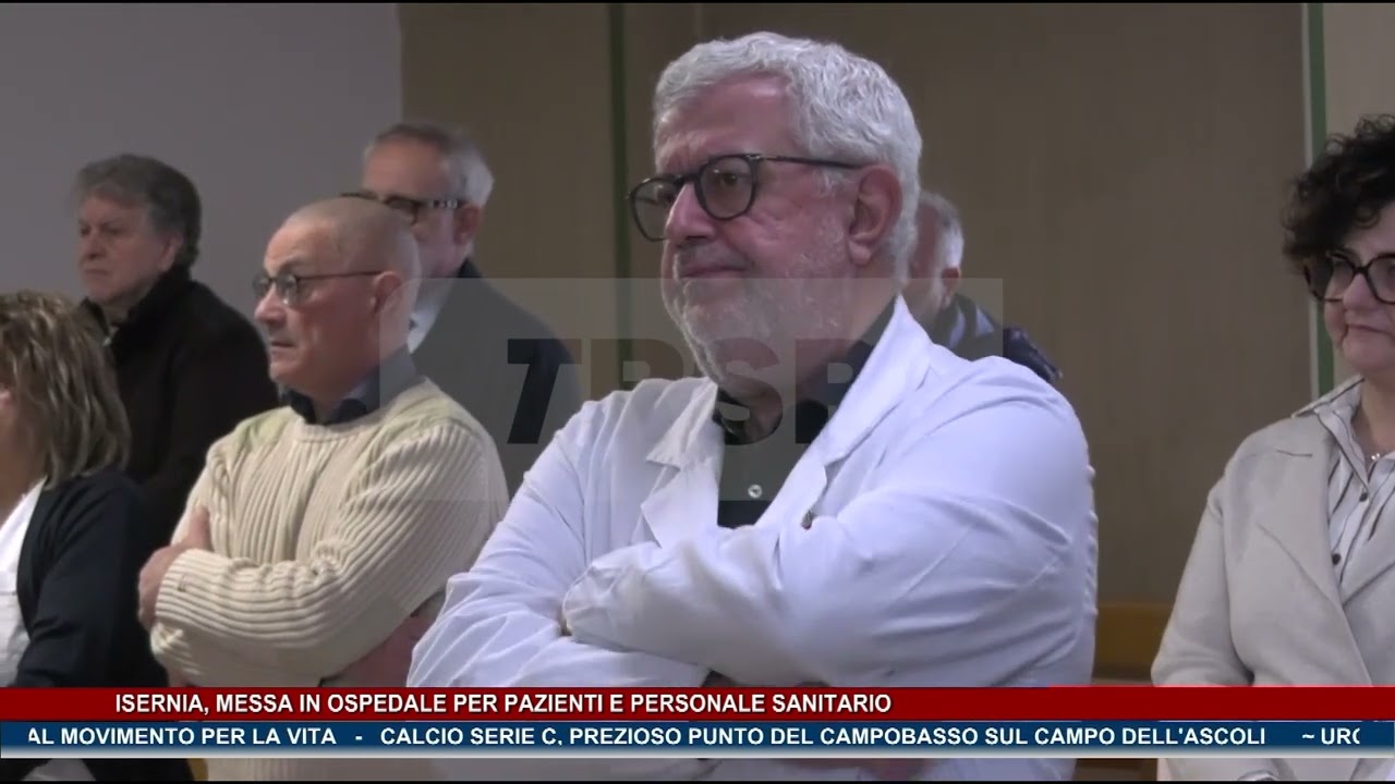 Isernia, messa in ospedale per pazienti e personale sanitario   TG NEWS MOLISE DEL 22.12.25 - TRSP -