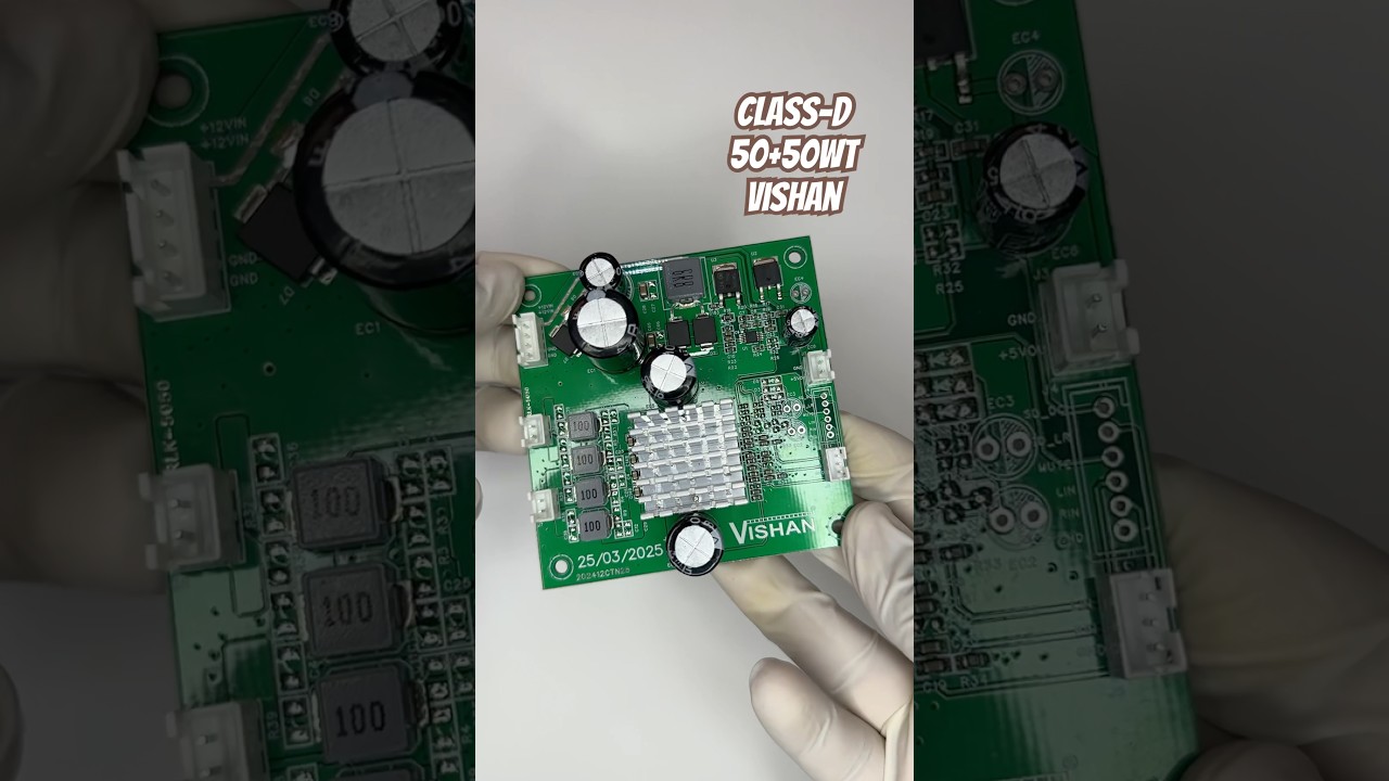 Vishan 50+50wt Class-D Boards with best Audio Output and top notch quality