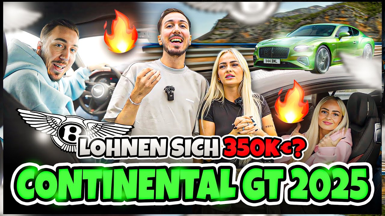 Bentley Continental GT (2025) | 782 PS im BRANDNEUEN Luxus-GT für 350.000€ - Lohnt sich das?