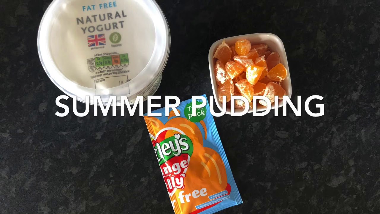 Slimming world summer pudding low syn