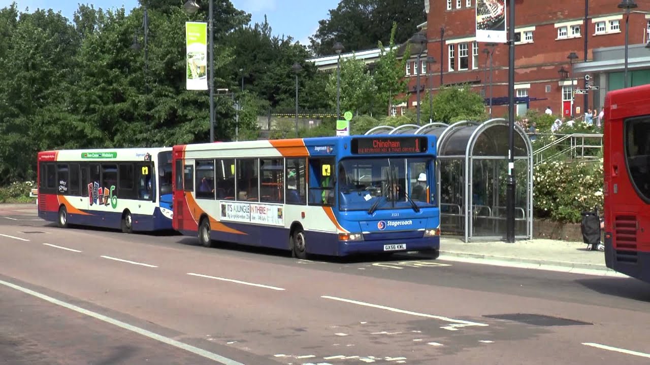 BASINGSTOKE BUSES JULY 2013