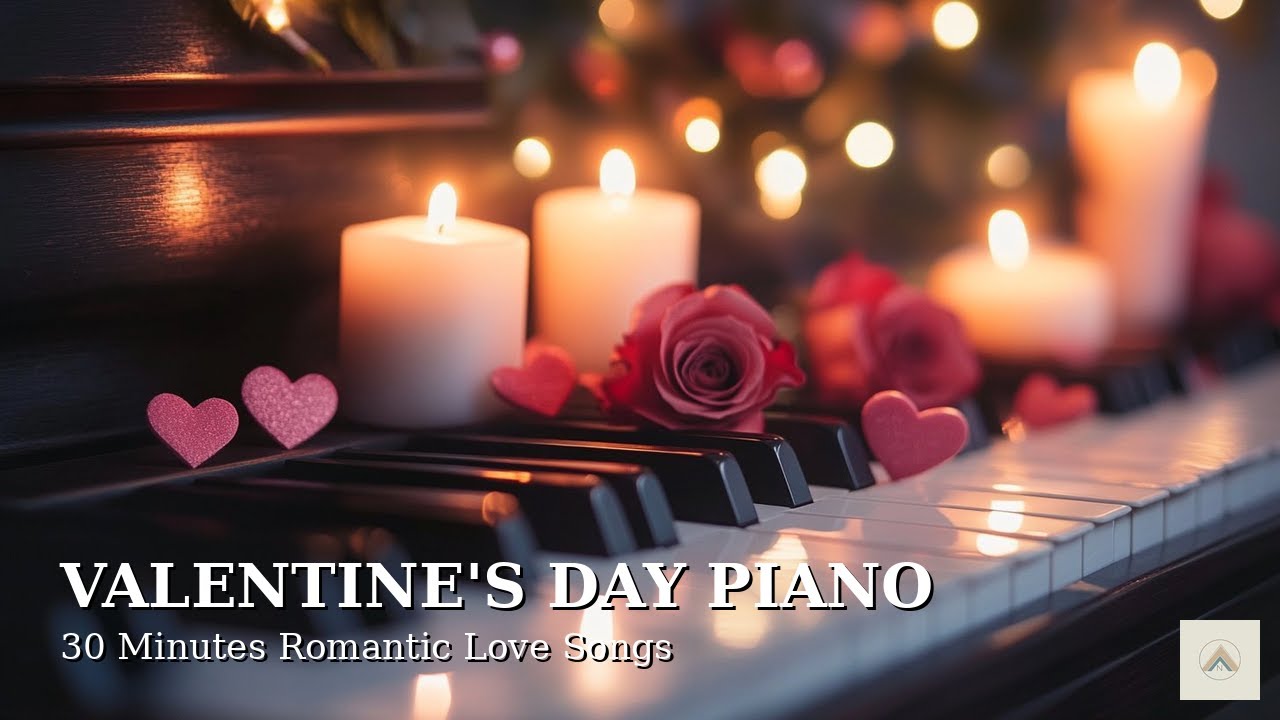 Valentine's Day Piano Music 💝🎹 | 30 Minutes Romantic Love Songs for Special Moments