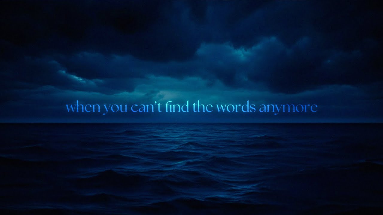 when you can't find the words anymore