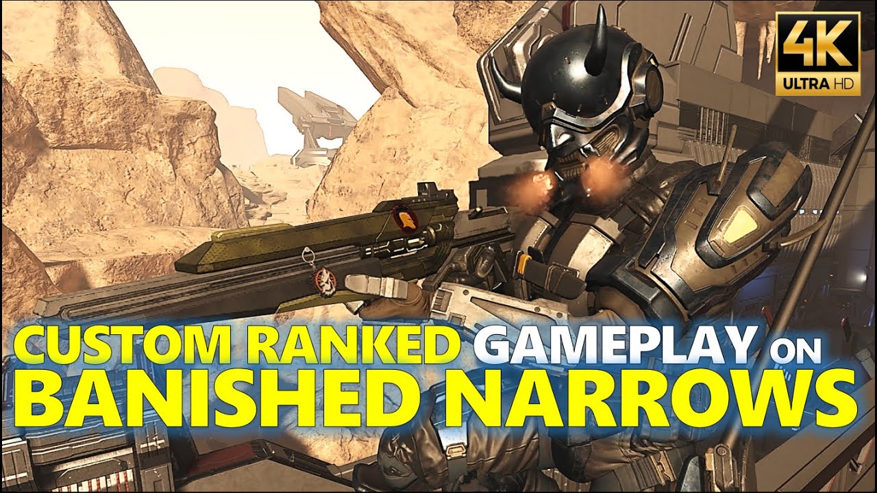 Halo Infinite Multiplayer Vid1026: 1st Person PoV 4K Gameplay (Custom Ranked Slayer)