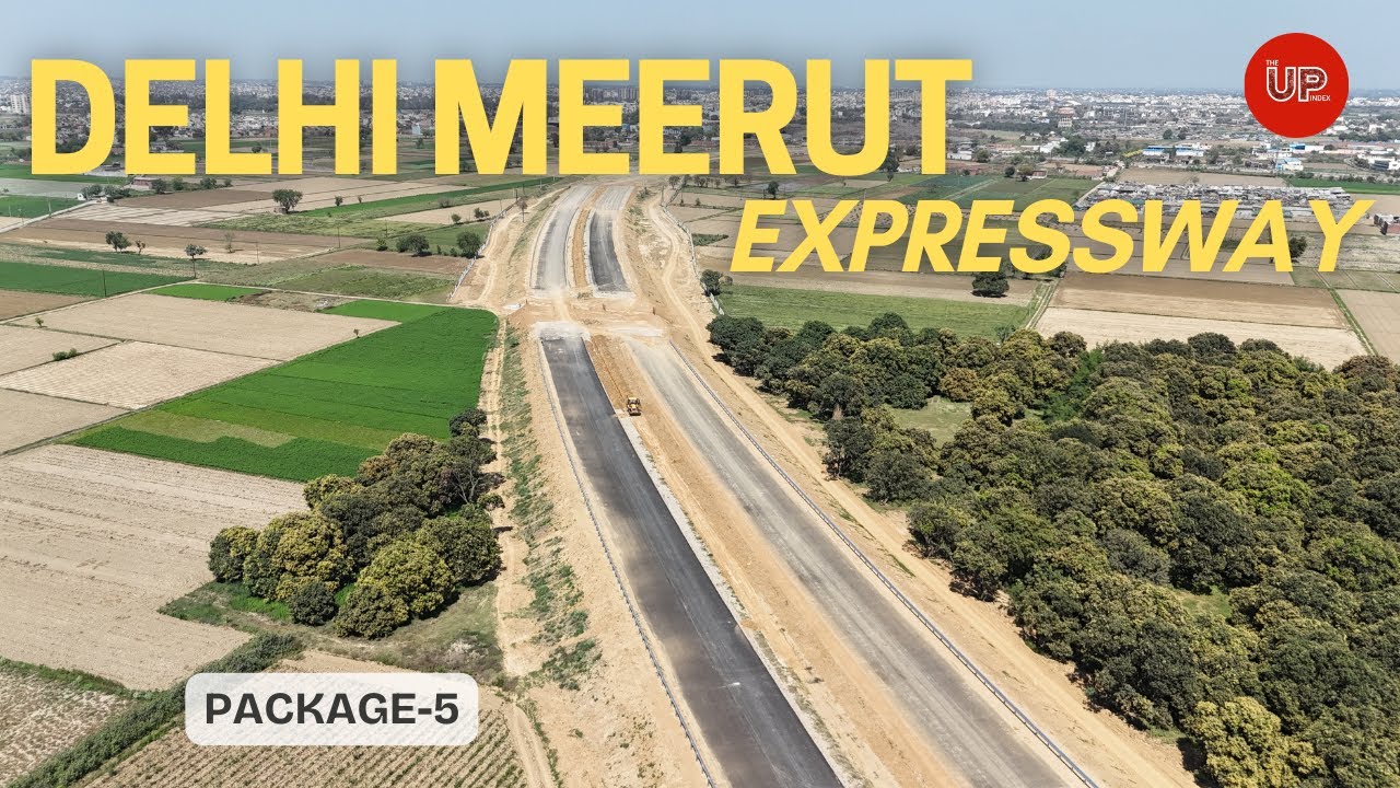 Final Push - Delhi Meerut Expressway - Package 5 | Latest Update #theupindex #4k