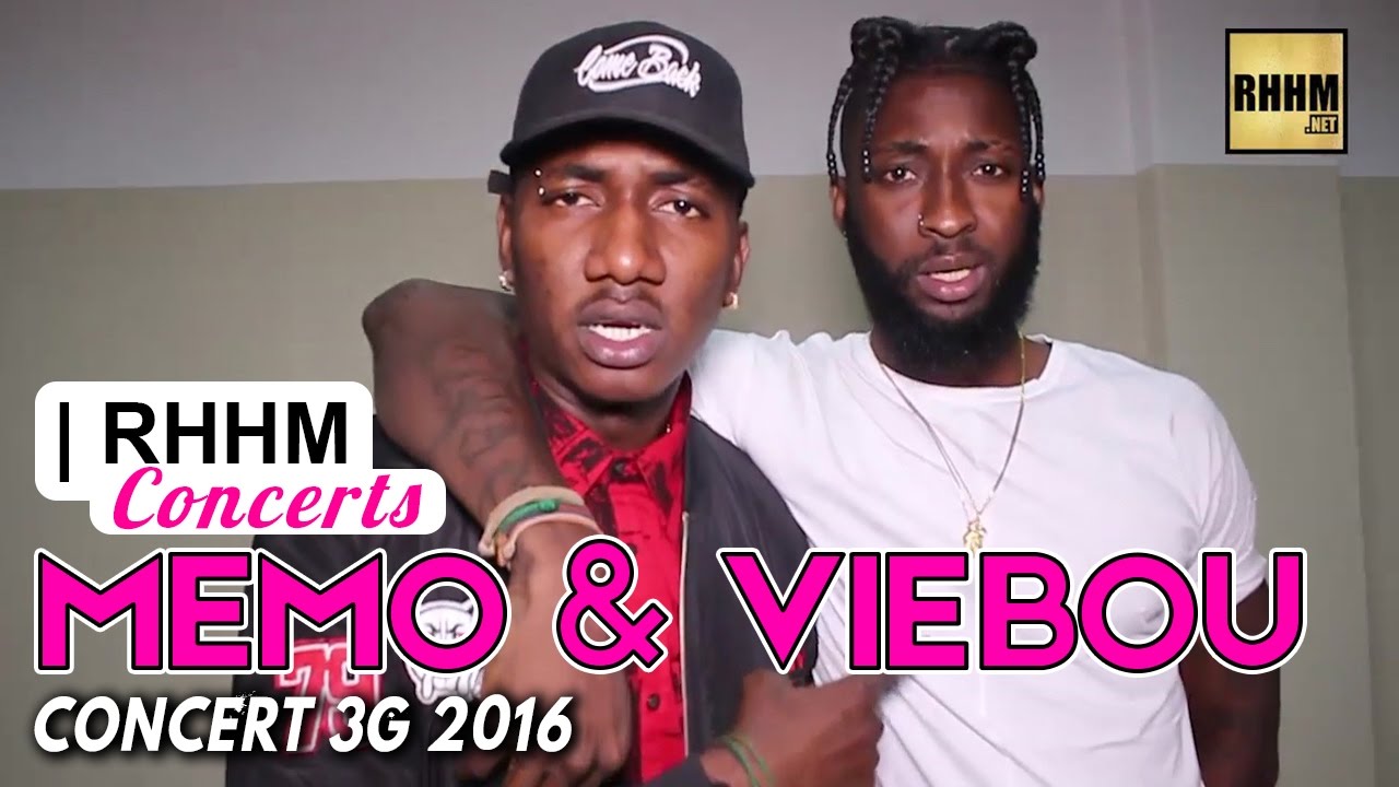 Memo All Star et Viebou Loup - Concert 3G 2016 | RHHM Concerts