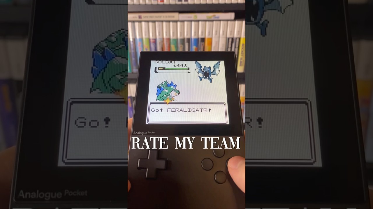 Rate my Team - Pok&eacute;mon Crystal Version #nintendo #gaming #pokemon #shiny pokemon