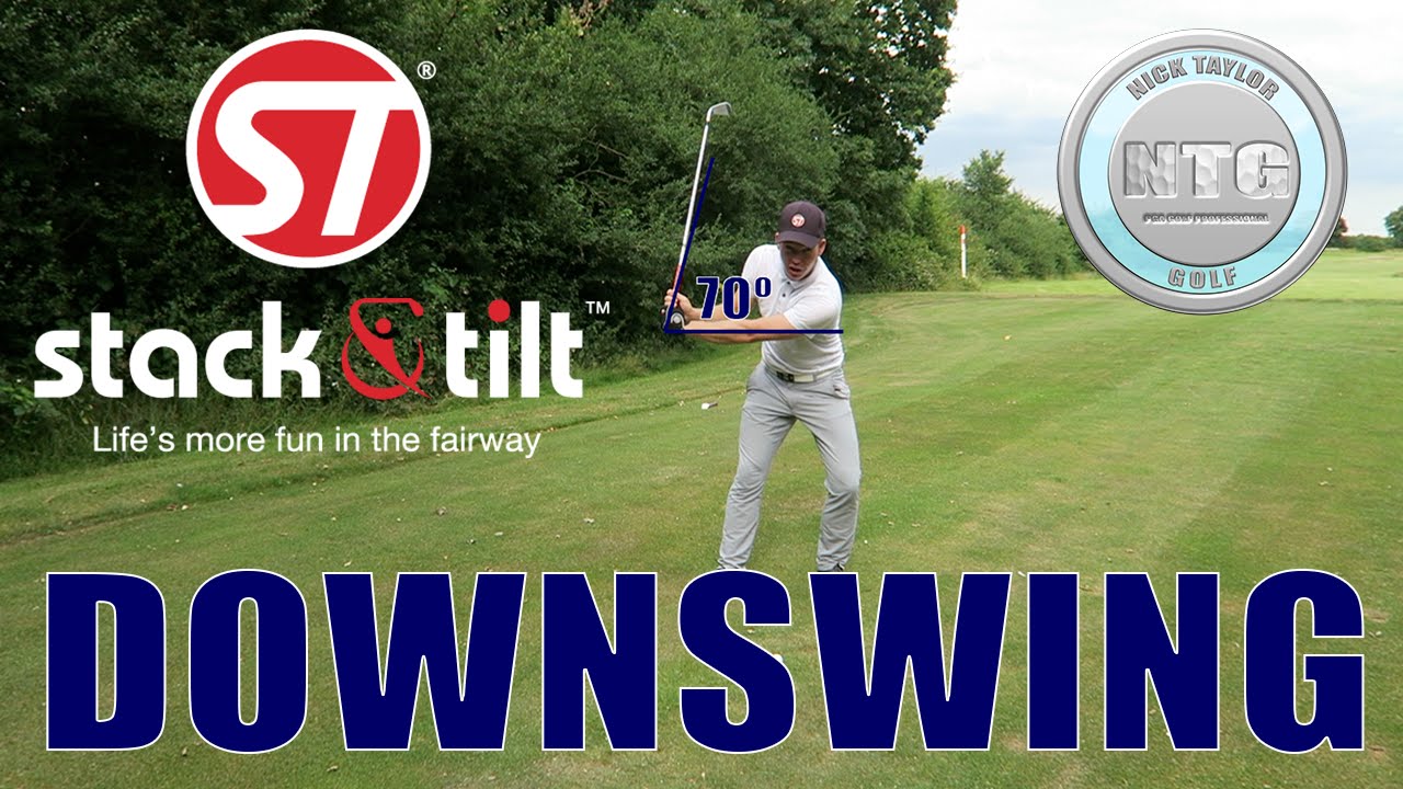 Stack & Tilt downswing | Golf Tips | Lesson 12