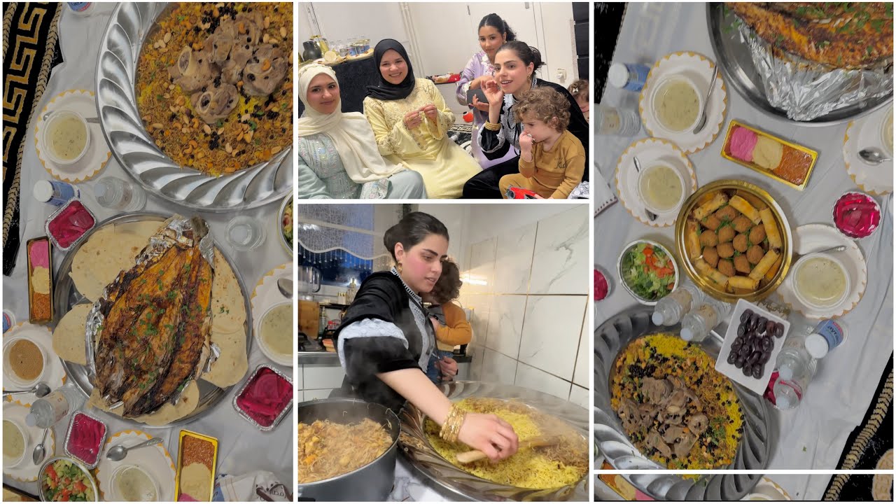 سويت أكبر عزيمة ل30 شخص شلون لحكت على الفطور بساعتين، رمضان يحلى باللمة 😍