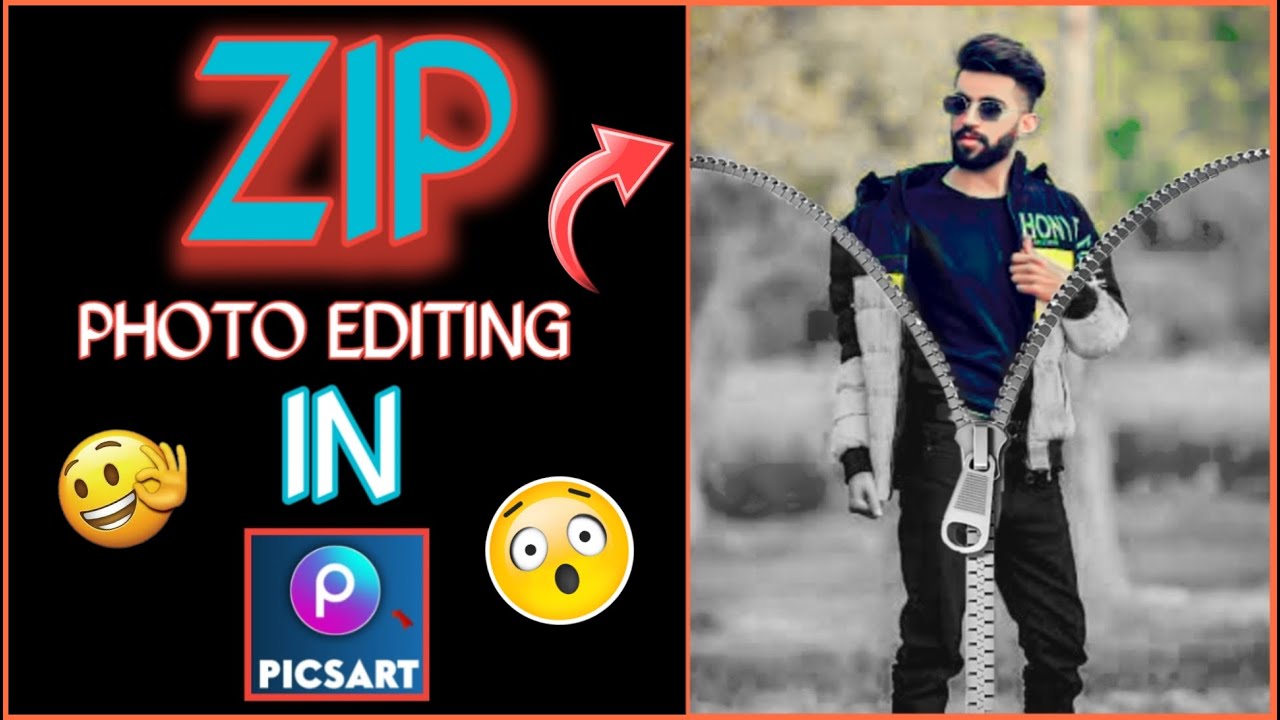 Zip Photo Editing Karne Ka Tarika🤓[FEEMI EDITOR🤍]|PICSART🤩|Zip Photo Editing Kaise Karen🤔