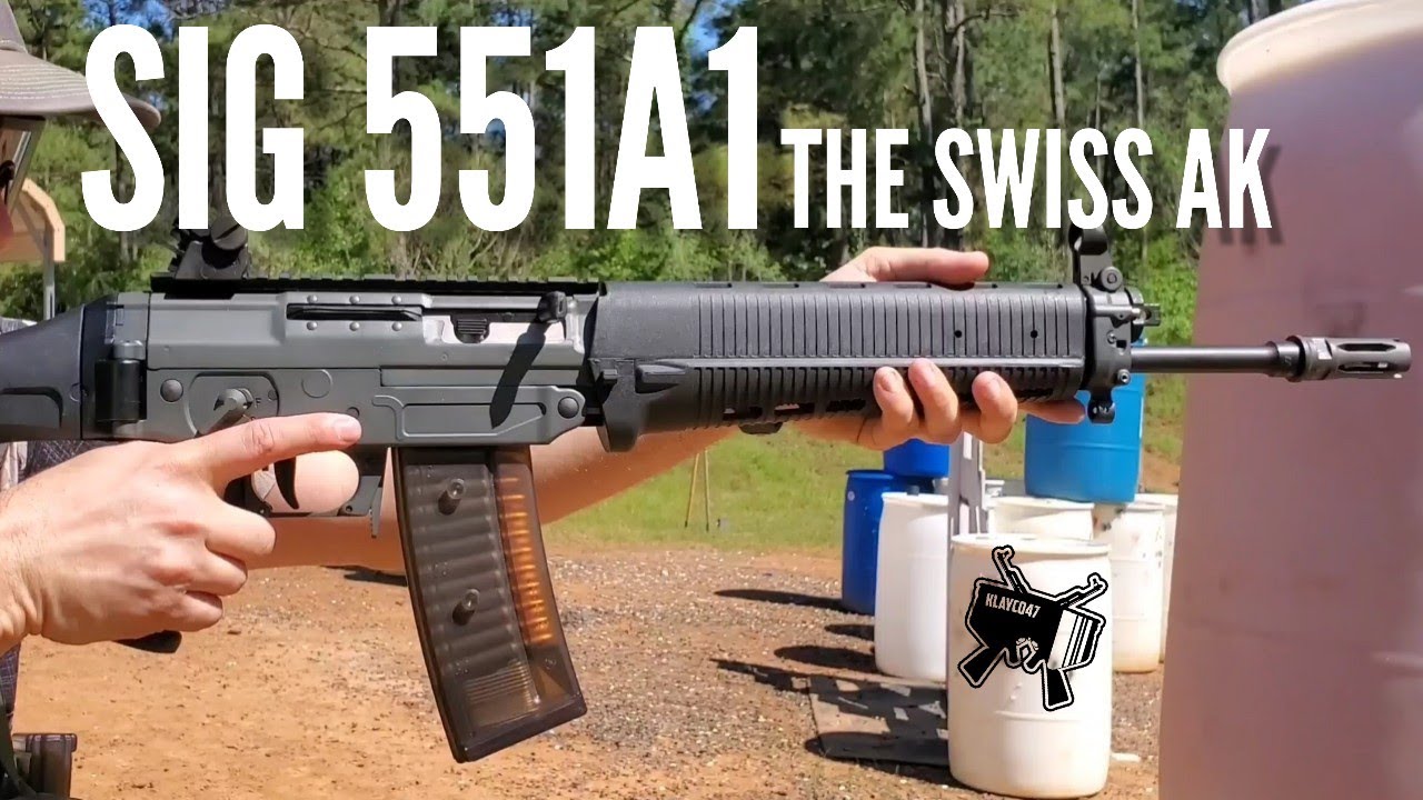 SIG 551 A1, швейцарский АК-47