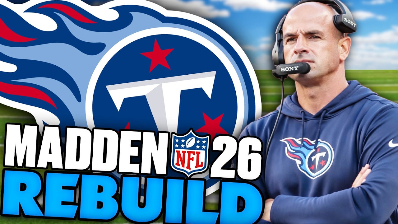 I Drafted an 85 Overall Rookie! Rebuilding The Tennessee Titans on Madden 26 Franchise