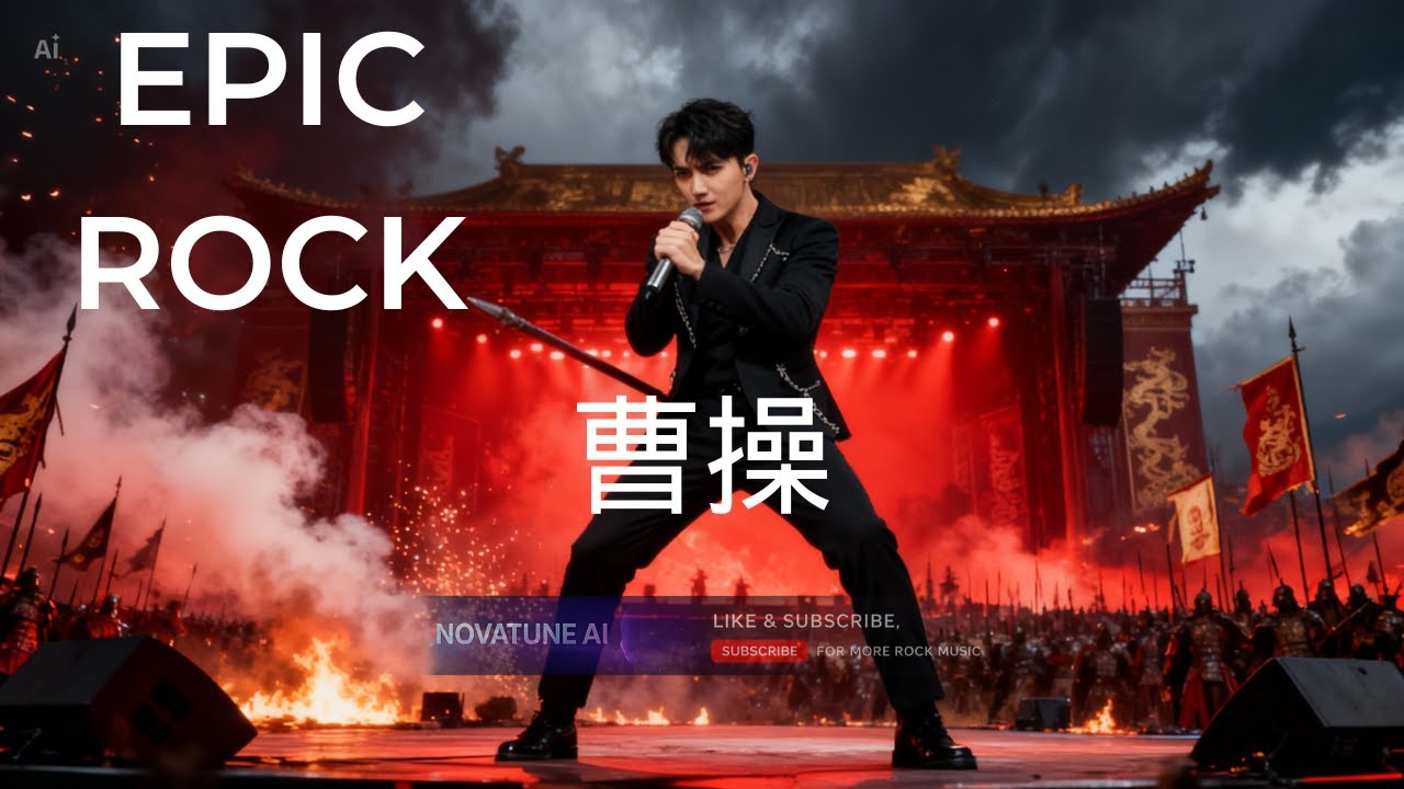 曹操 Cao Cao by 林俊杰 JJ Lin | Male | Cinematic Rock Version