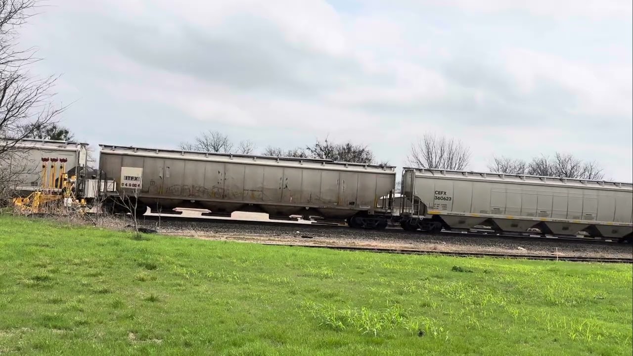 NB BNSF grain train 3/10/26