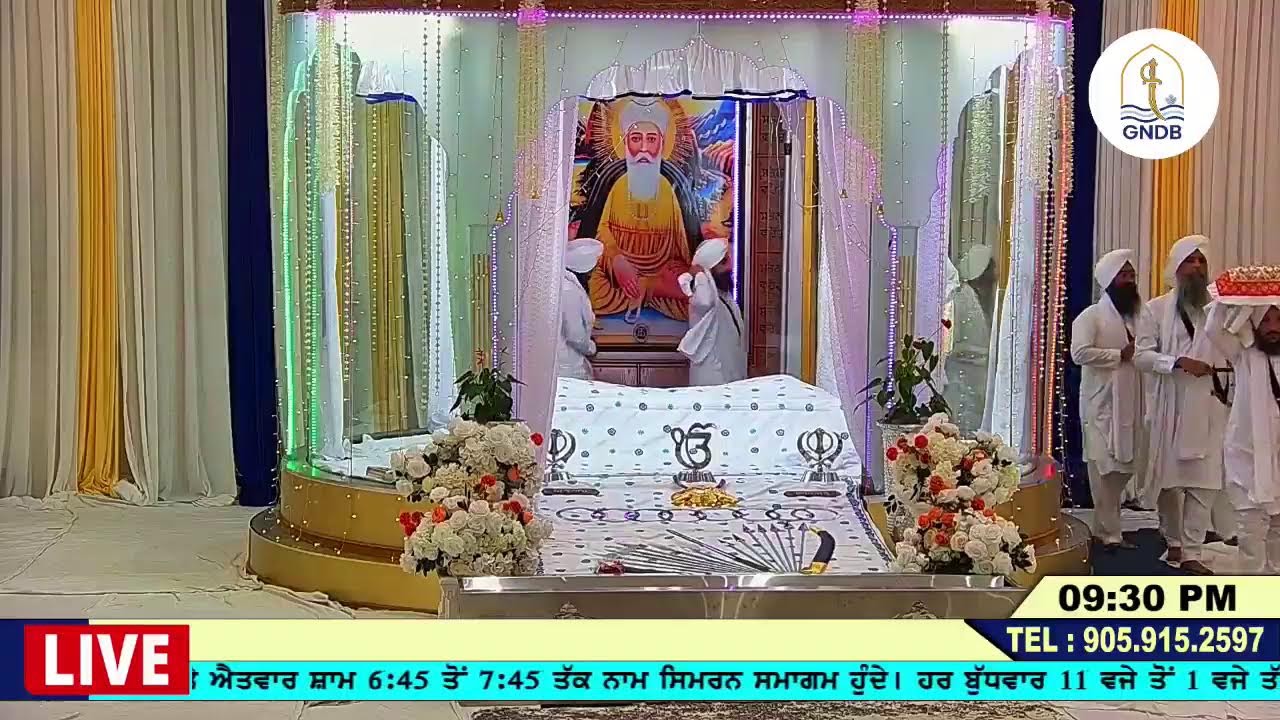 Guru Nanak Darbar Gore Road - Live