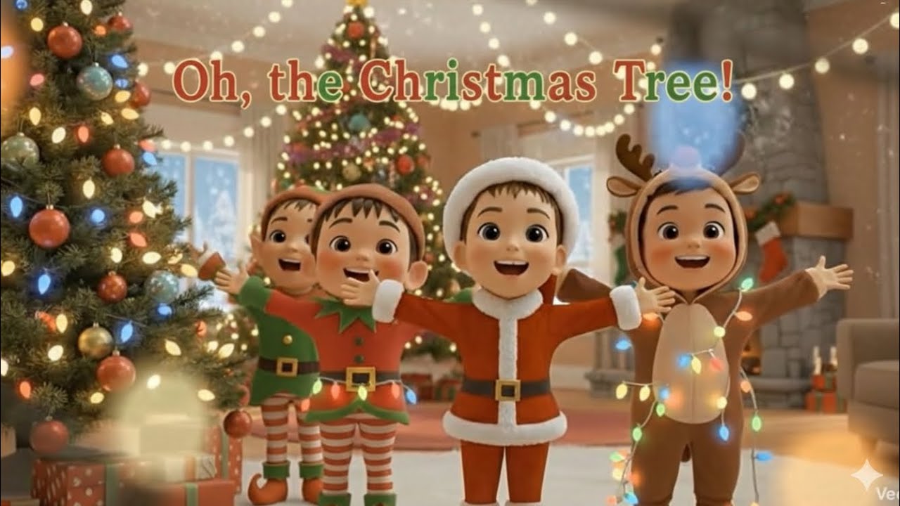 Oh, the Christmas Tree! | Christmas Song for Kids | Children's Song | 신나는 크리스마스 캐롤 | 어린이영어 | 영어동요 |