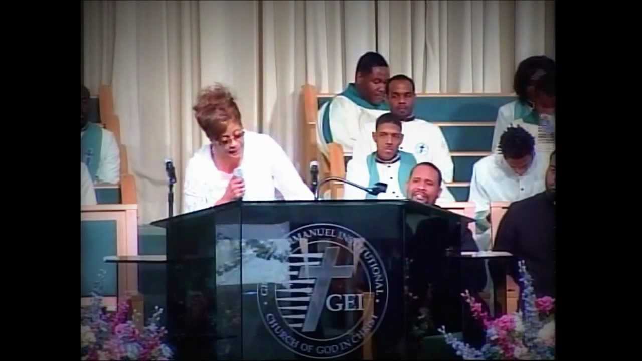 Dorinda Clark Cole-He will make it good! part 1