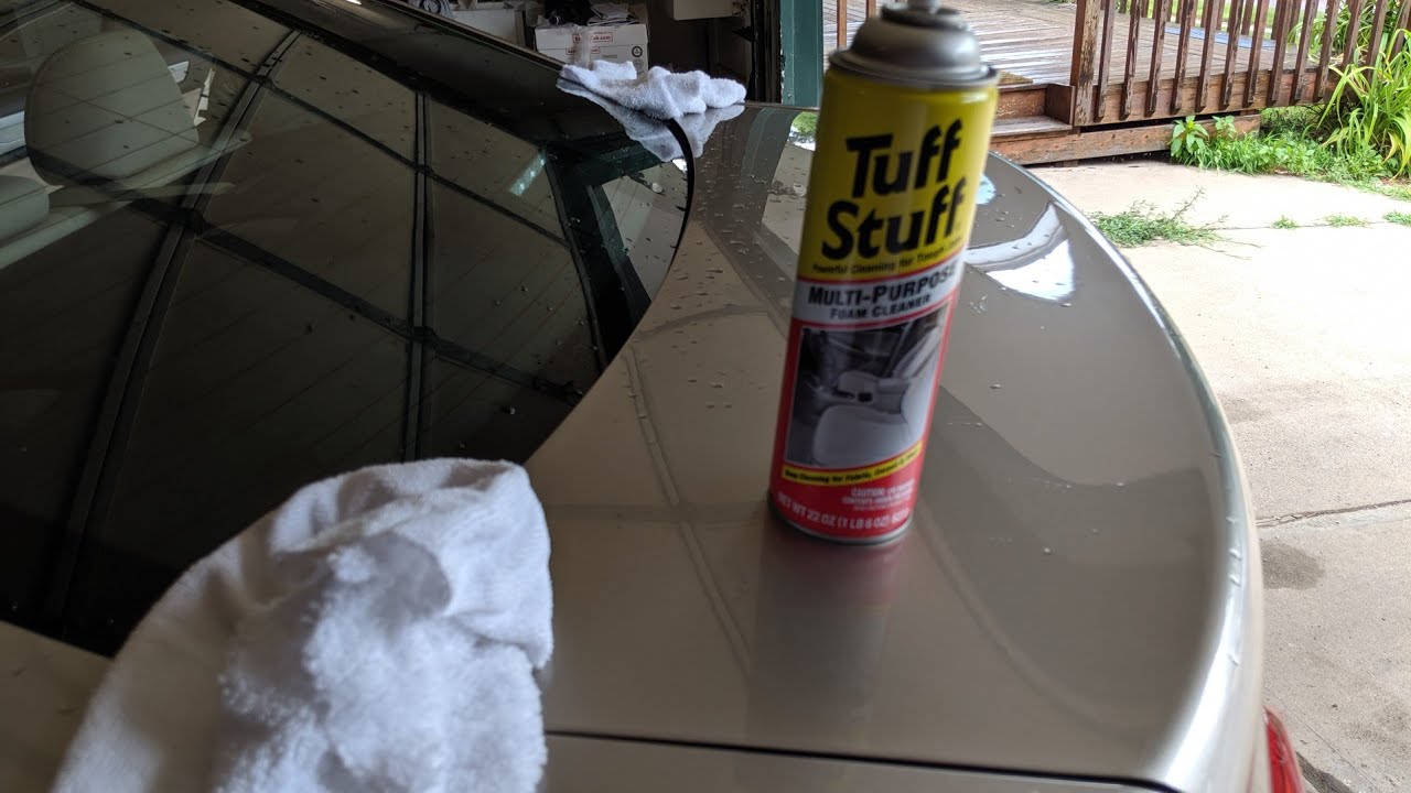 Using Tuff Stuff to detail my cars interior