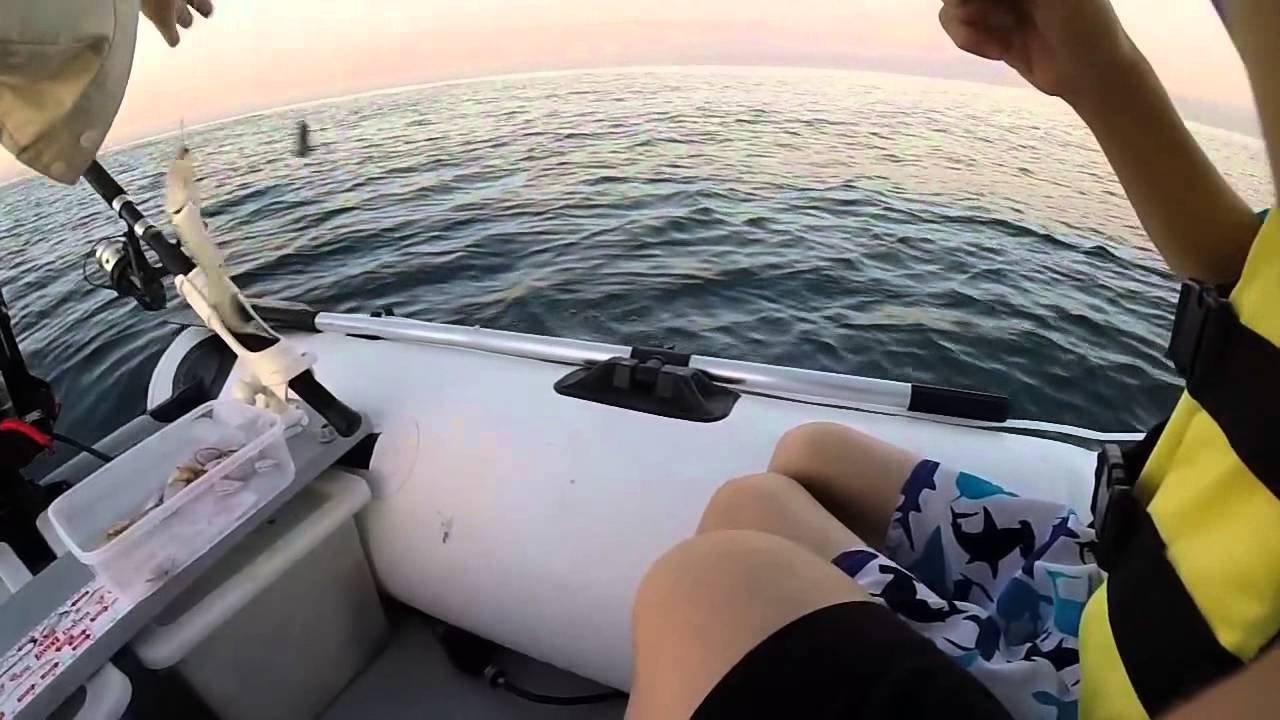 Fishing From Inflatable Dinghy Part 4