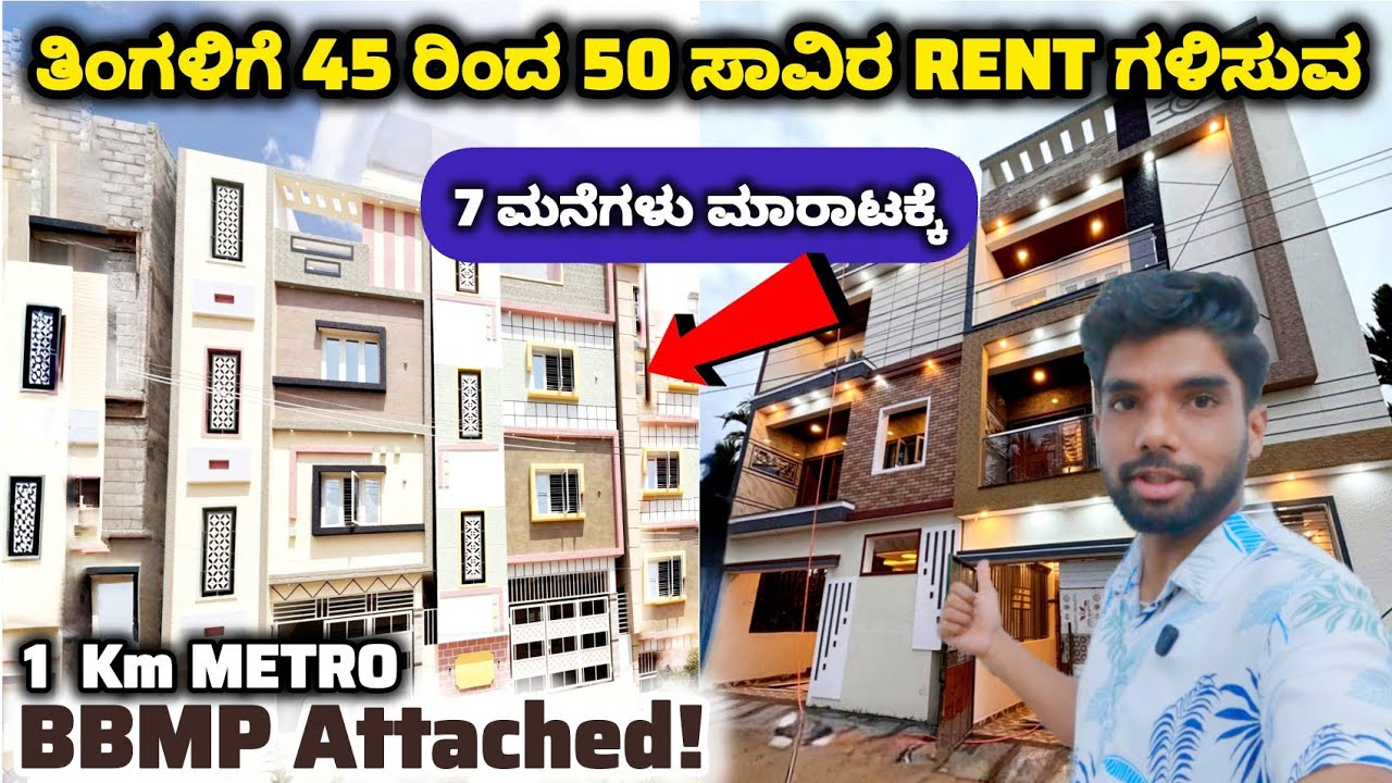 Rental House for sale | 30×40 House for sale Bangalore | Home tour kannada