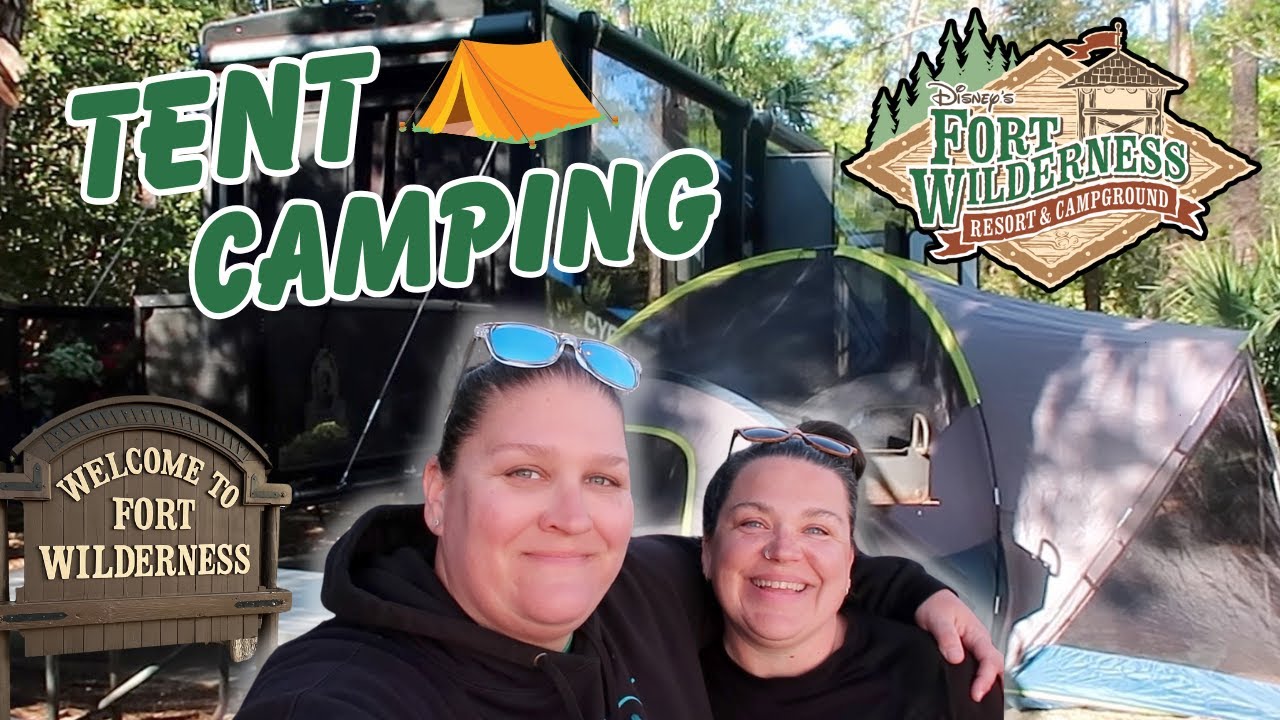 WE TENT CAMP AT DISNEY'S FORT WILDERNESS CAMPGROUND | A MAGICAL CHEAPER WAY TO STAY ON PROPERTY