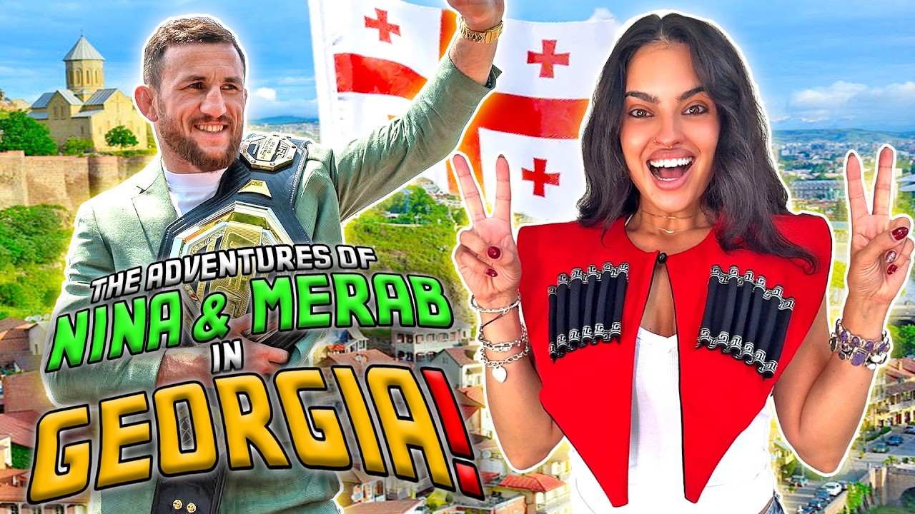 Merab Dvalishvili made me fight in Georgia! The Adventures of Nina & Merab | Episode 1 | UFC 320