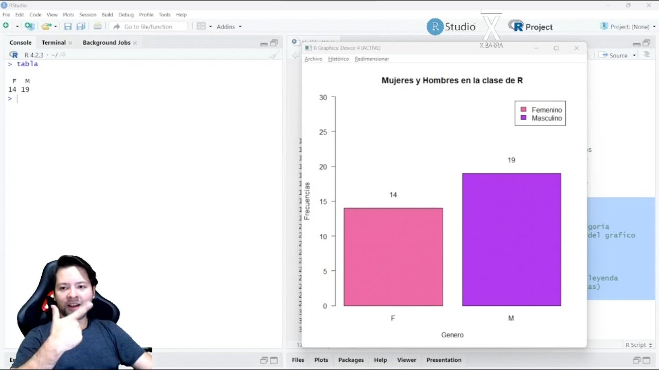 Como hacer un gráfico de Barras en R