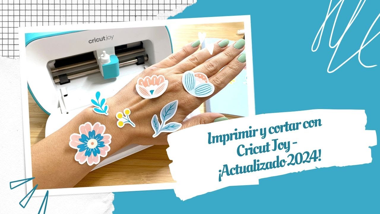 Imprimir y cortar pegatinas en Cricut Joy - ¡ACTUALIZADO 2024!