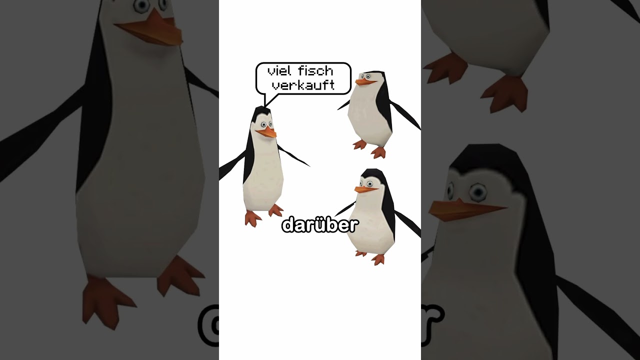 Geldw&auml;sche erkl&auml;rt von Pinguinen #wissen #catanimation