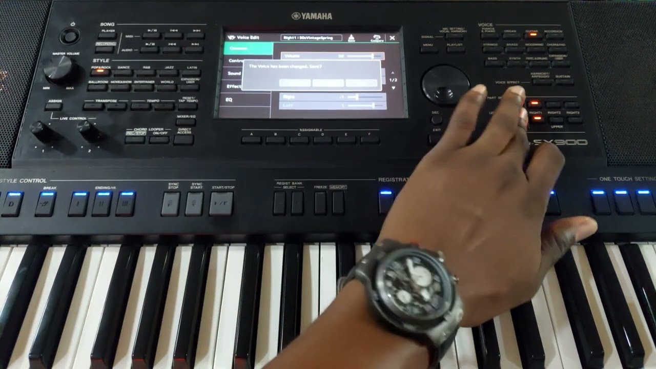 BEST LEAD GUITAR VOICE ON YAMAHA SX700/ SX900