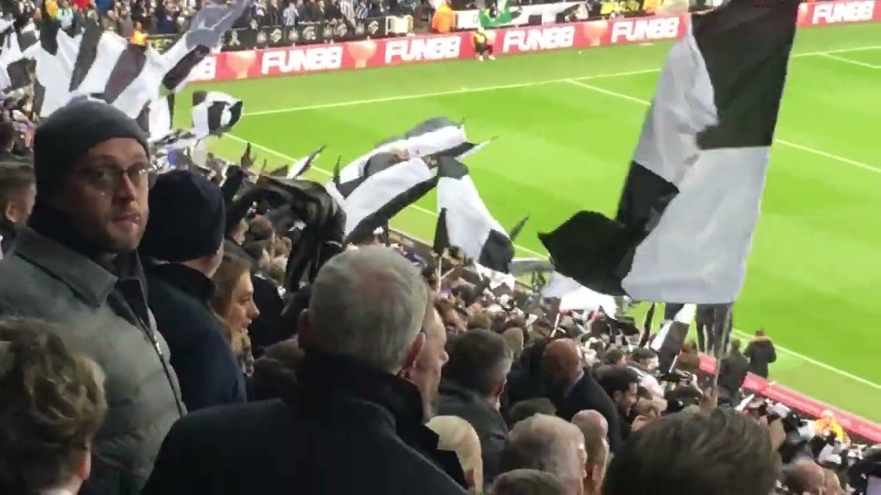 Prematch jamboree before Newcastle play Southampton in the Carabao Cup semi-final