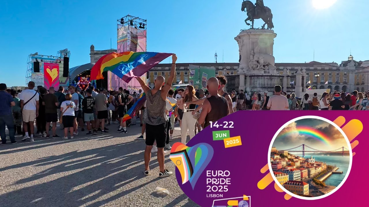 EuroPride 2025 in Lisbon 2025| Você não vai acreditar no que aconteceu na Parada LGBT de Lisboa!