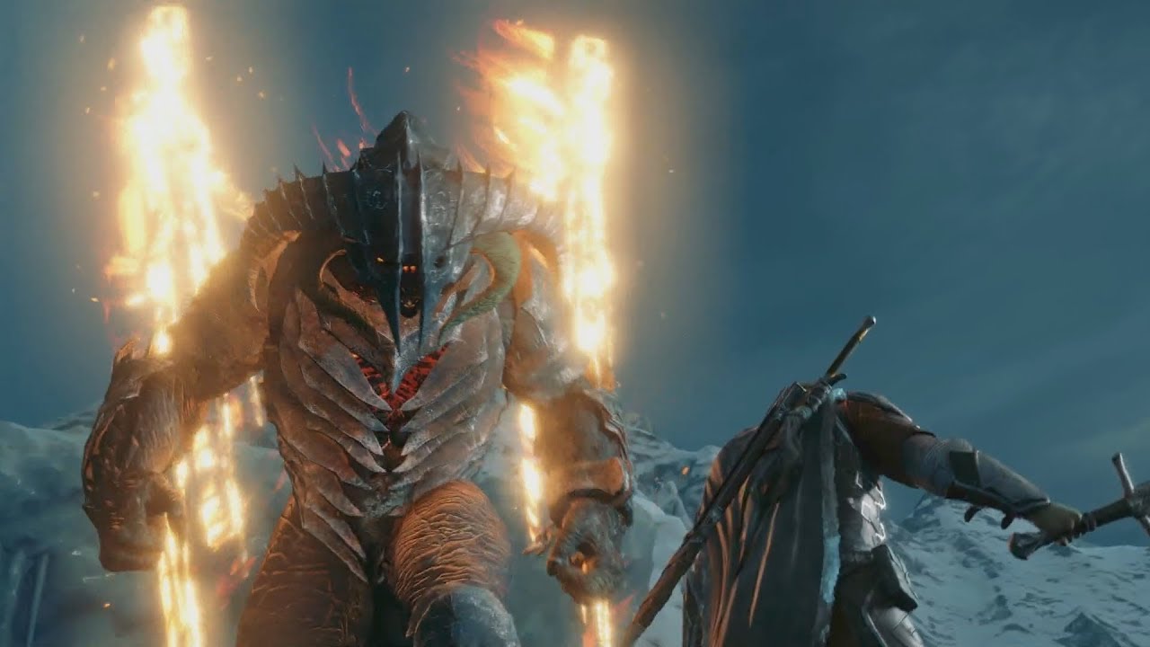 SHADOW OF WAR BALROG Boss Fight (Tar Goroth Boss Fight)