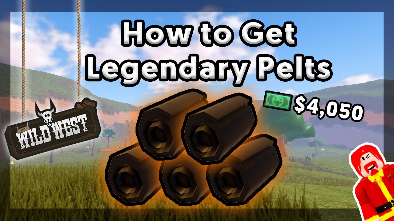 How to Get Legendary Pelts (UPDATED) | The Wild West | Roblox
