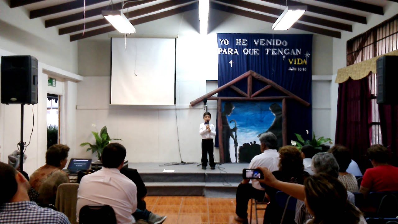 Oh ni&ntilde;os venid, Mateo