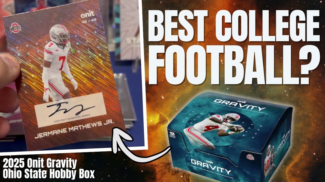 ЛУЧШИЙ РЕЛИЗ СТУДЕНЧЕСКОГО ФУТБОЛА!? 2025 Onit Gravity Hobby Box Ohio State Review!!!