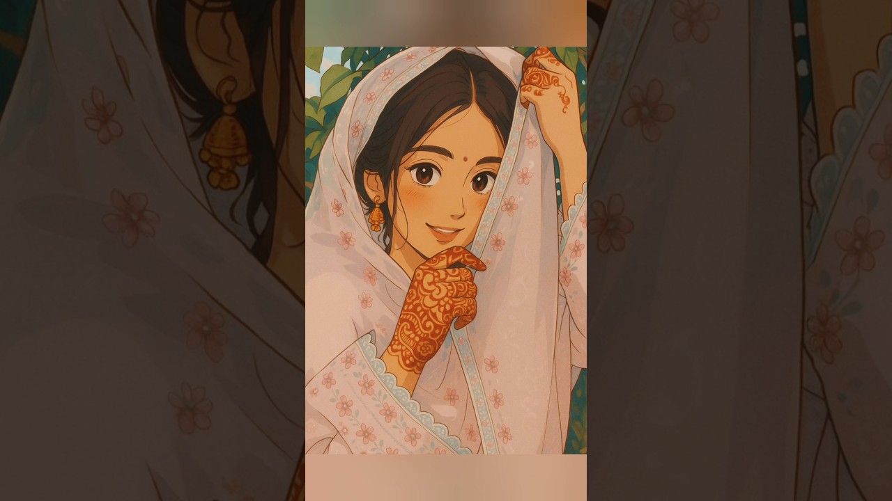 Cute AI cartoon girl photo🥀||for girls dp||#shorts#youtubeshorts#shortsfeed#cute#girls#ai#ghibli#art