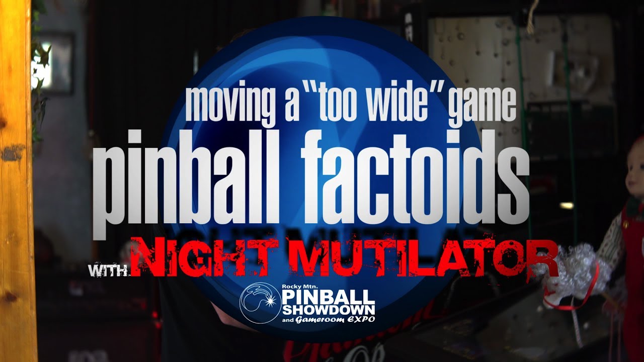 Pinball Factoids - How to fit a big game through a small door