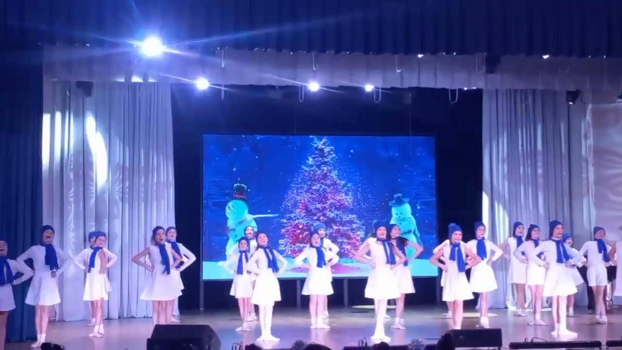 Новогодняя хореографическая постановка 