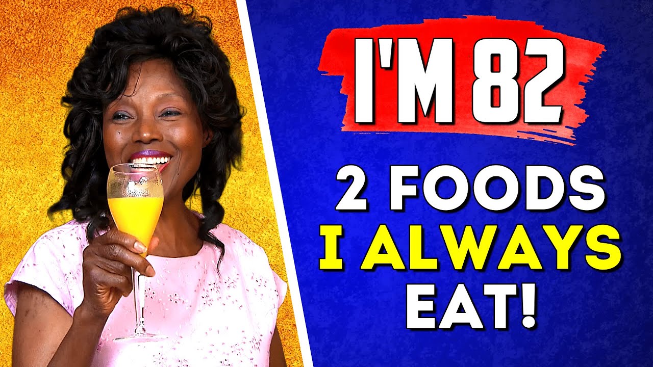 Annette Larkins: I'm 82, but I look 59. My Secrets of Health and Longevity. Anti aging Foods