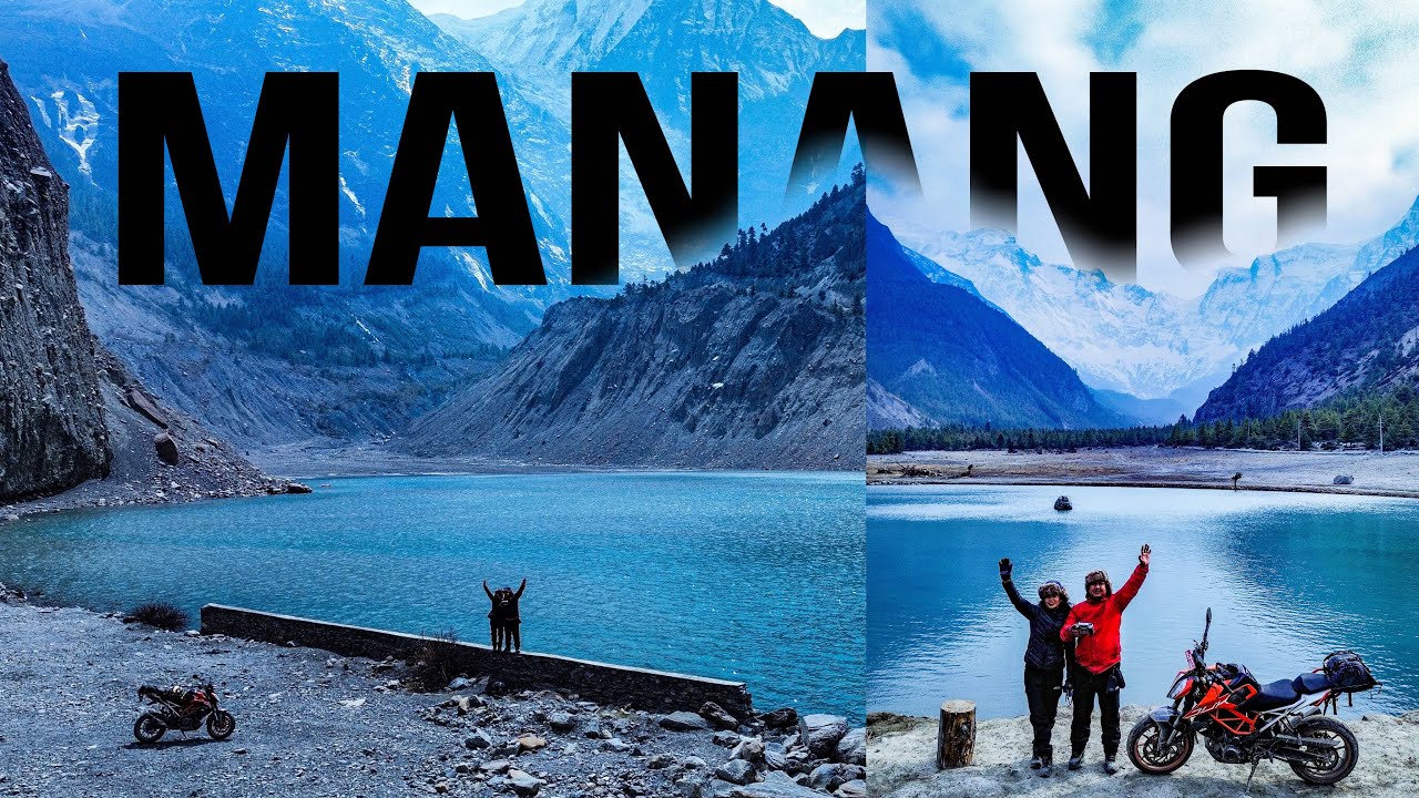 BEAUTY OF MANANG || GANGAPURNA LAKE / BLUELAKE / MOUNTAINS VIEWS 🥰 #manang #Gangapurnalake