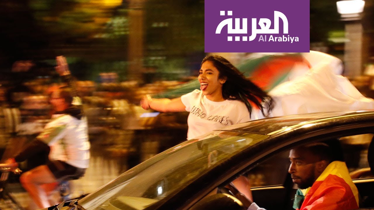 مراسل العربية في باريس: احتفلات صاخبة للجزائريين بعد التأهل للنهائي