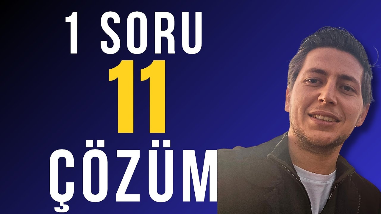 BİR SORU, BİRÇOK FİKİR #1 | BİR PROBLEMİ ÇÖZDÜYSENİZ, ONU FARKLI BİR ŞEKİLDE TEKRAR ÇÖZMEYE ÇALIŞIN.