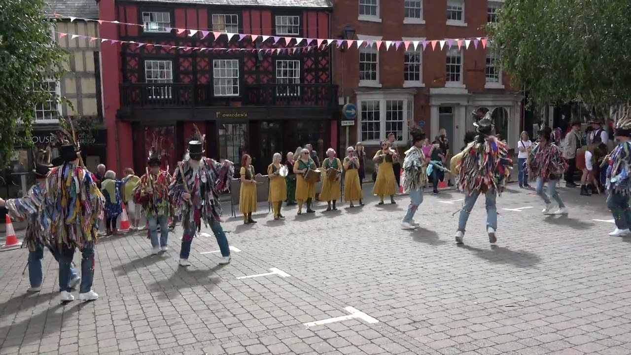 The Shropshire Bedlams dance 