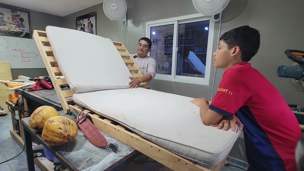 🔧🛏️ ¡INCREÍBLE! Cómo Hacer un SOPORTE de Cama Hospitalaria🪚💡 | Proyecto APRECAS 👨‍🏫 (Paso a Paso)