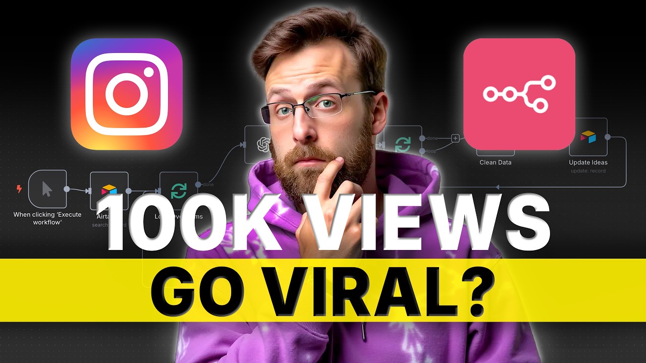 How to Build an Instagram Scraper with N8N! (viral growth hack)