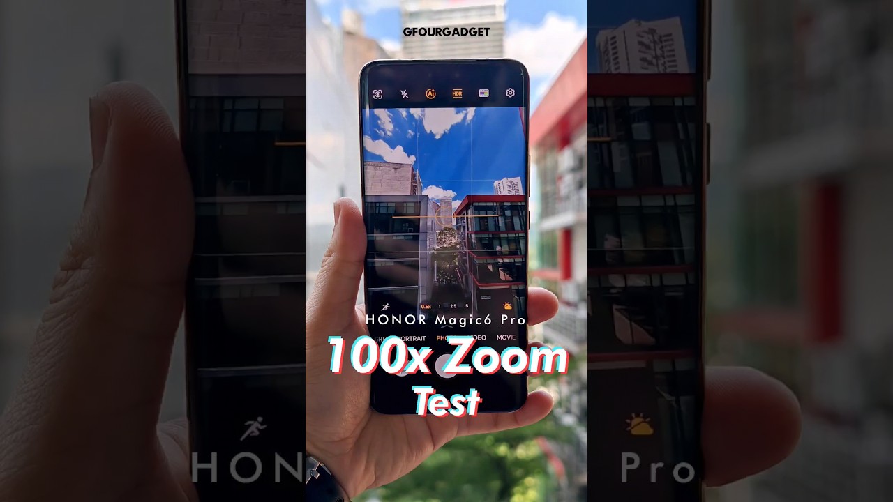 180MP Periscope Telephoto Camera 🤯 #HONOR #HONORMagic6Pro #Zoom