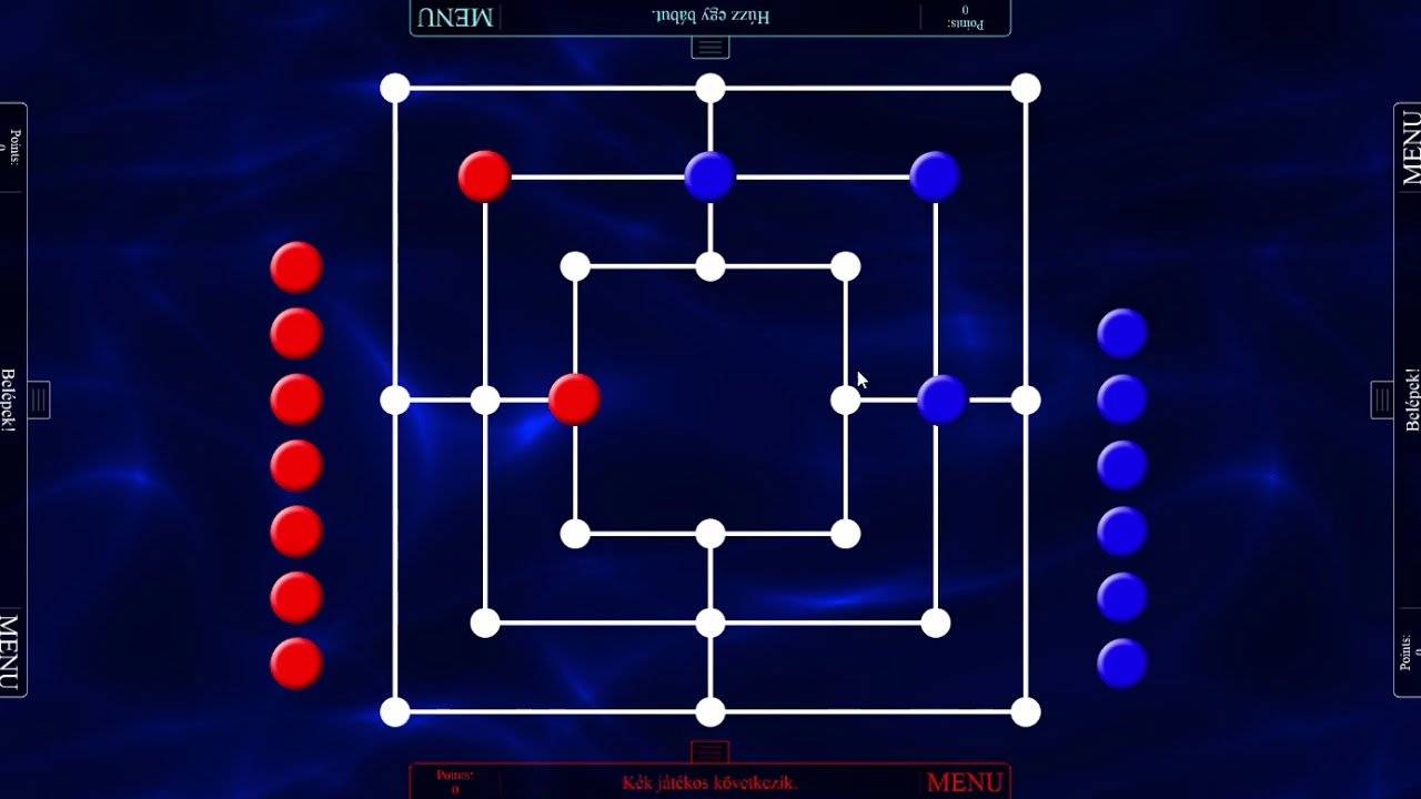Malom a Touchgametable játékasztalon
